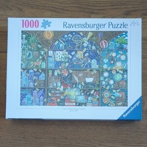 Ravensburger Puzzle with Blue and Green Hues